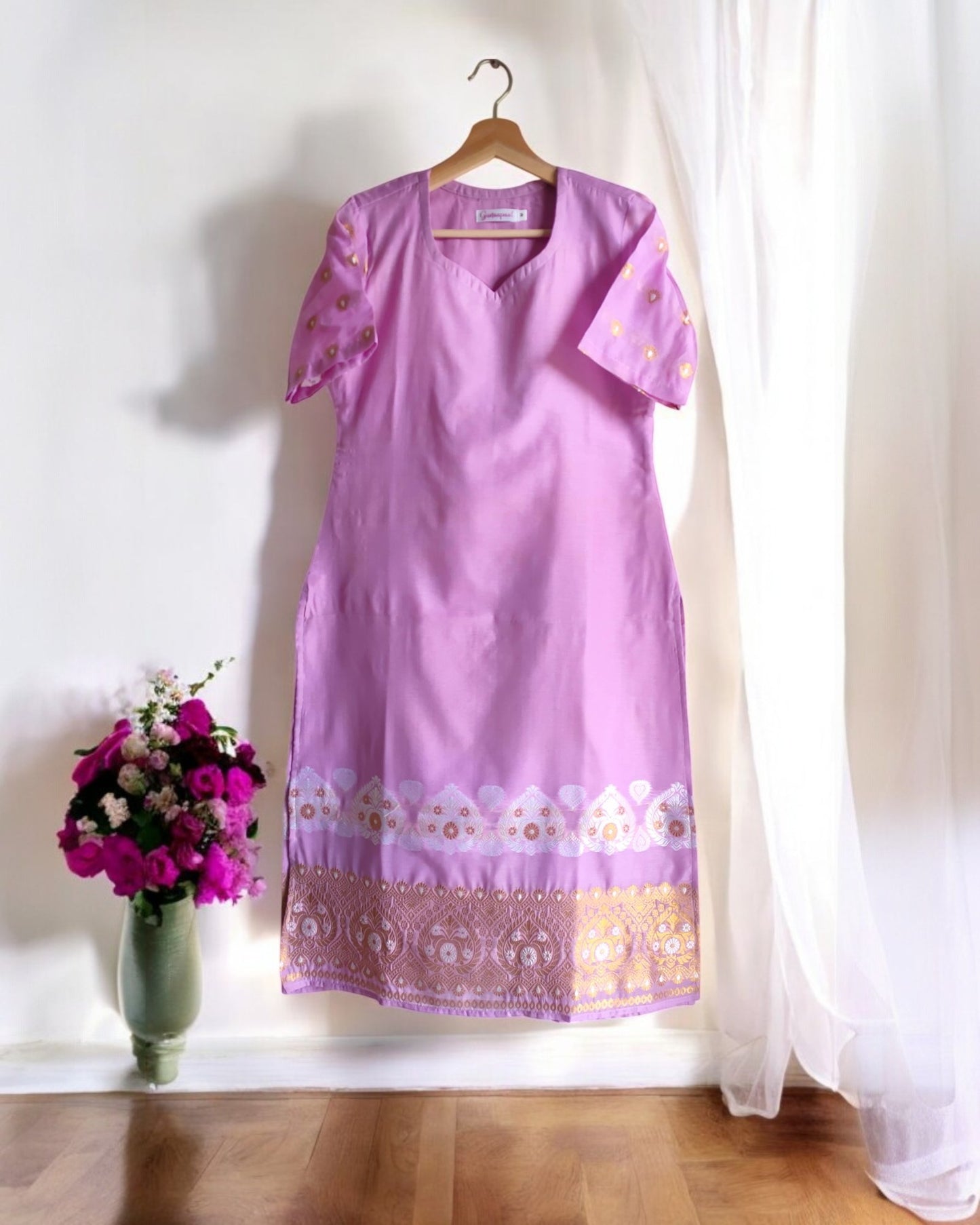 Singkhap Cotton Silk Kurti