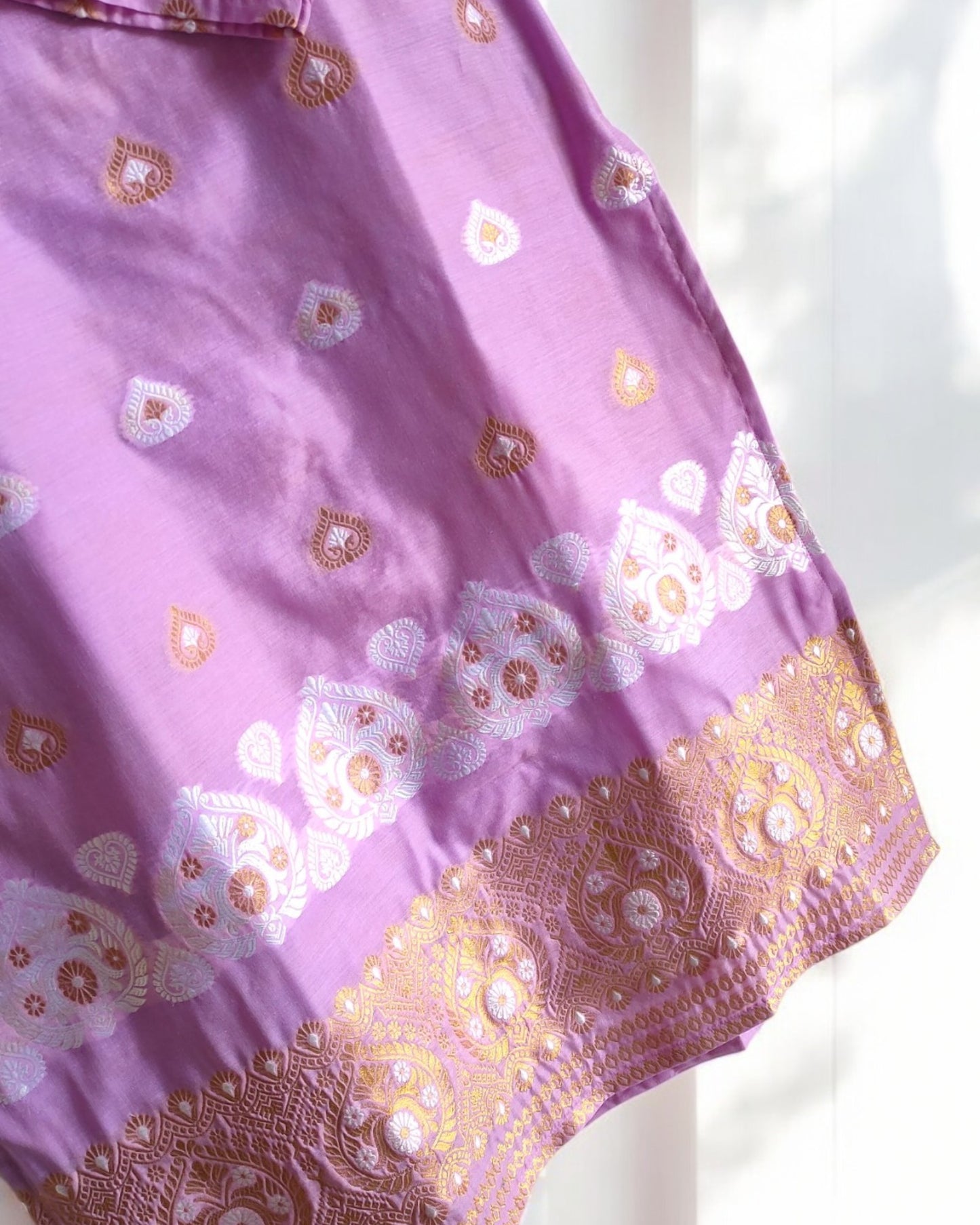Paanbahar Lavender Kurti