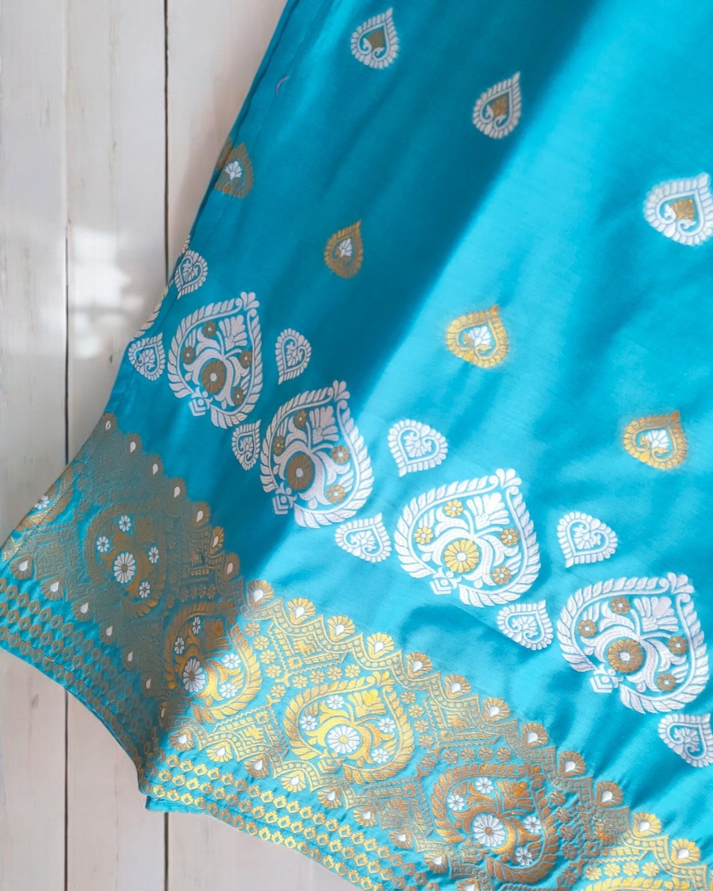 Paanbahar Light Blue Kurti