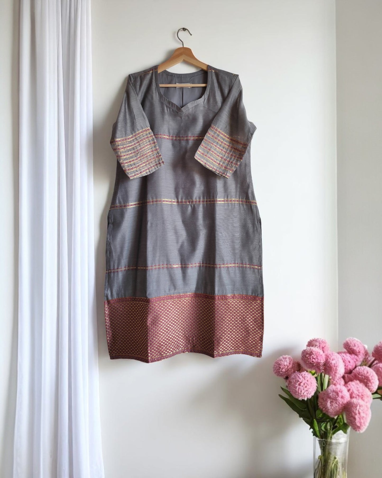 Champa Cotton Silk Kurti