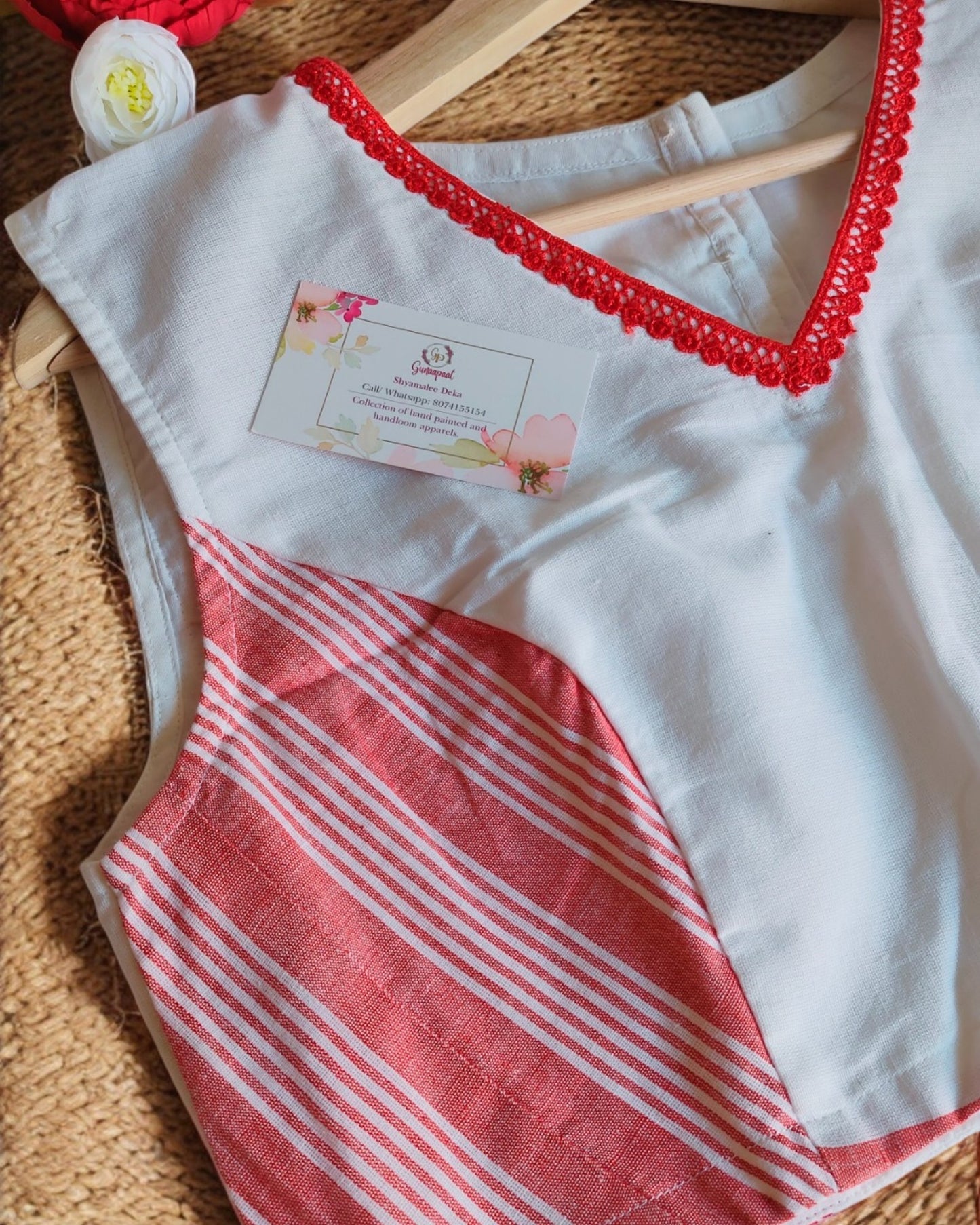 Handloom Gamocha Blouse