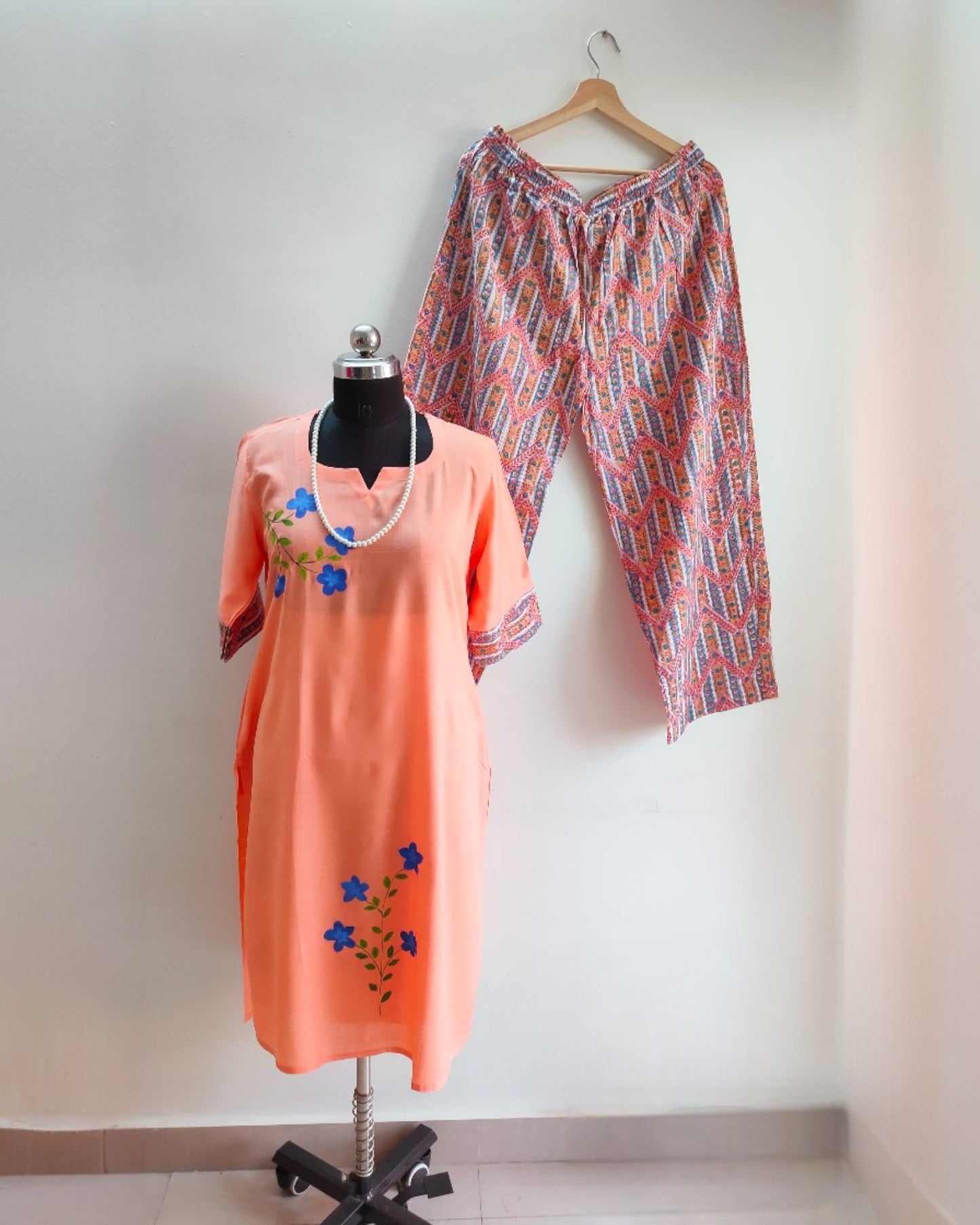 Handpainted Rayon suits