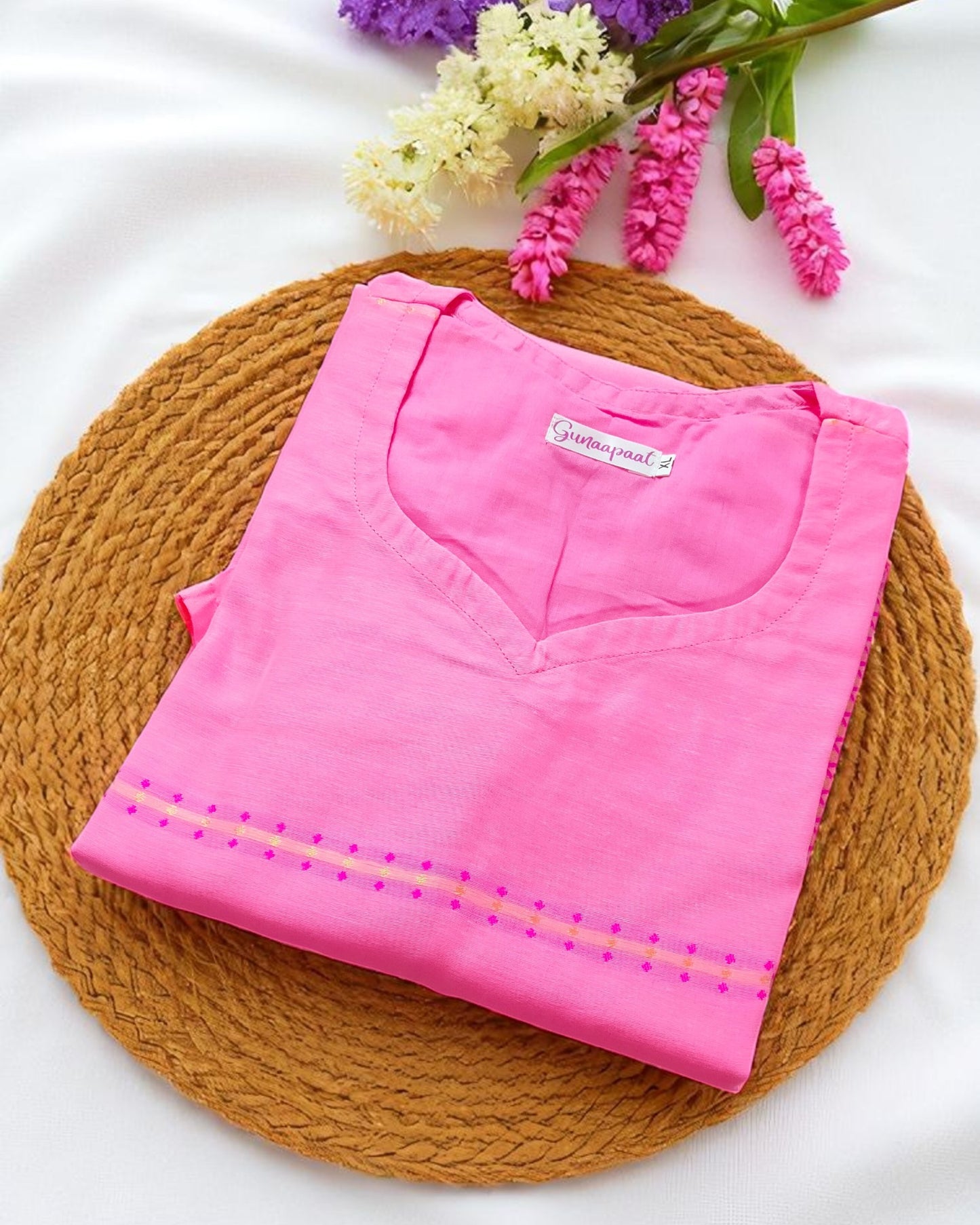Champa Cotton Silk Kurti