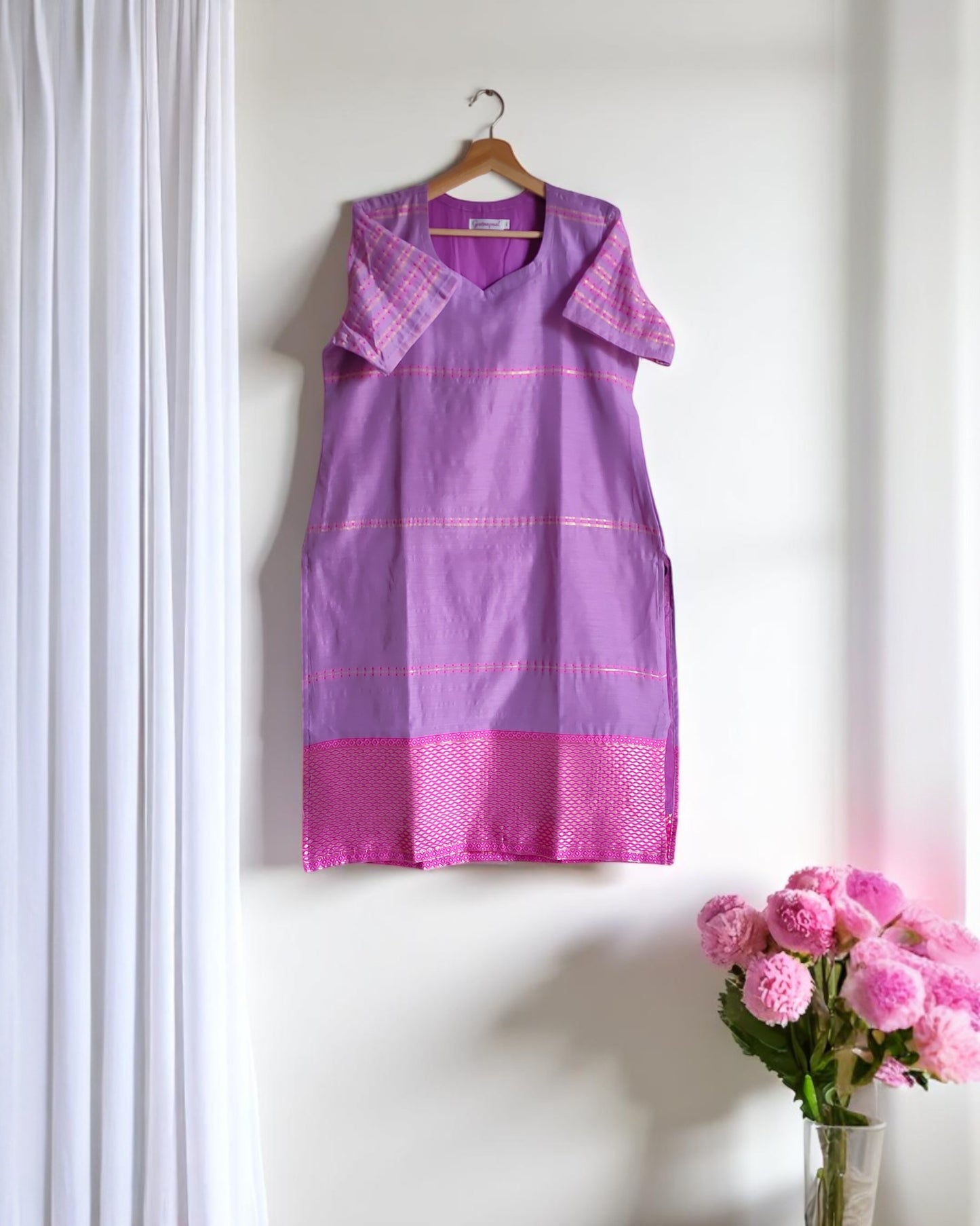 Champa Cotton Silk Kurti