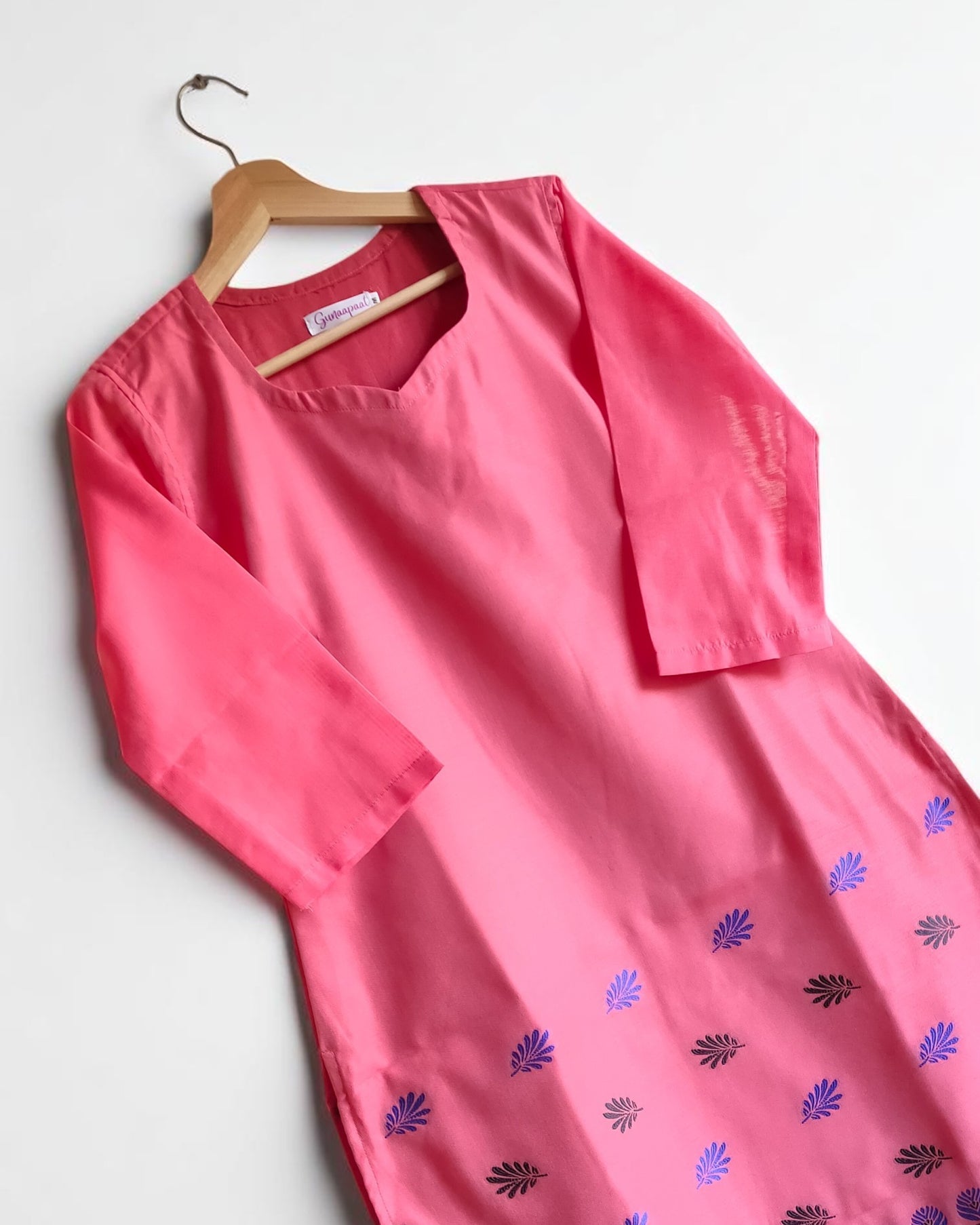 Patralekha Cotton Silk Kurti