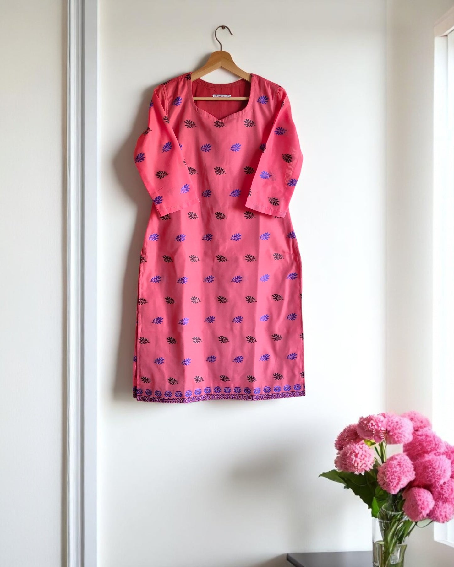 Pallavi Cotton Silk Kurti
