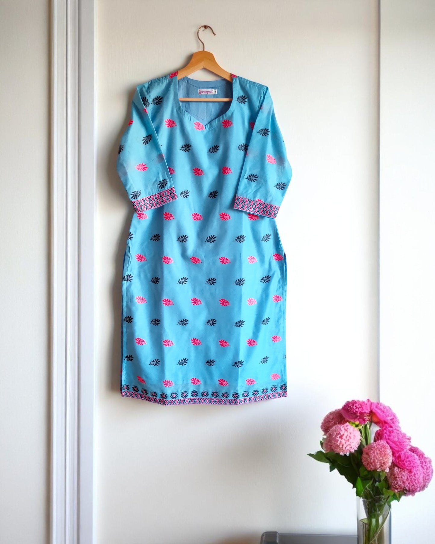 Pallavi Cotton Silk Kurti
