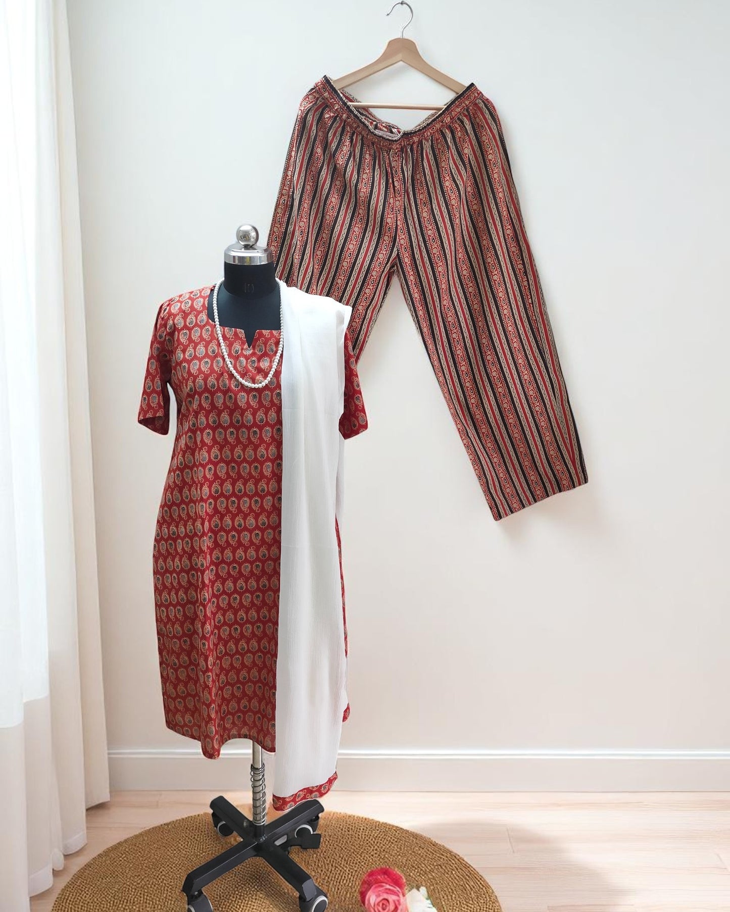 Kalamkari Cotton palazzo sets