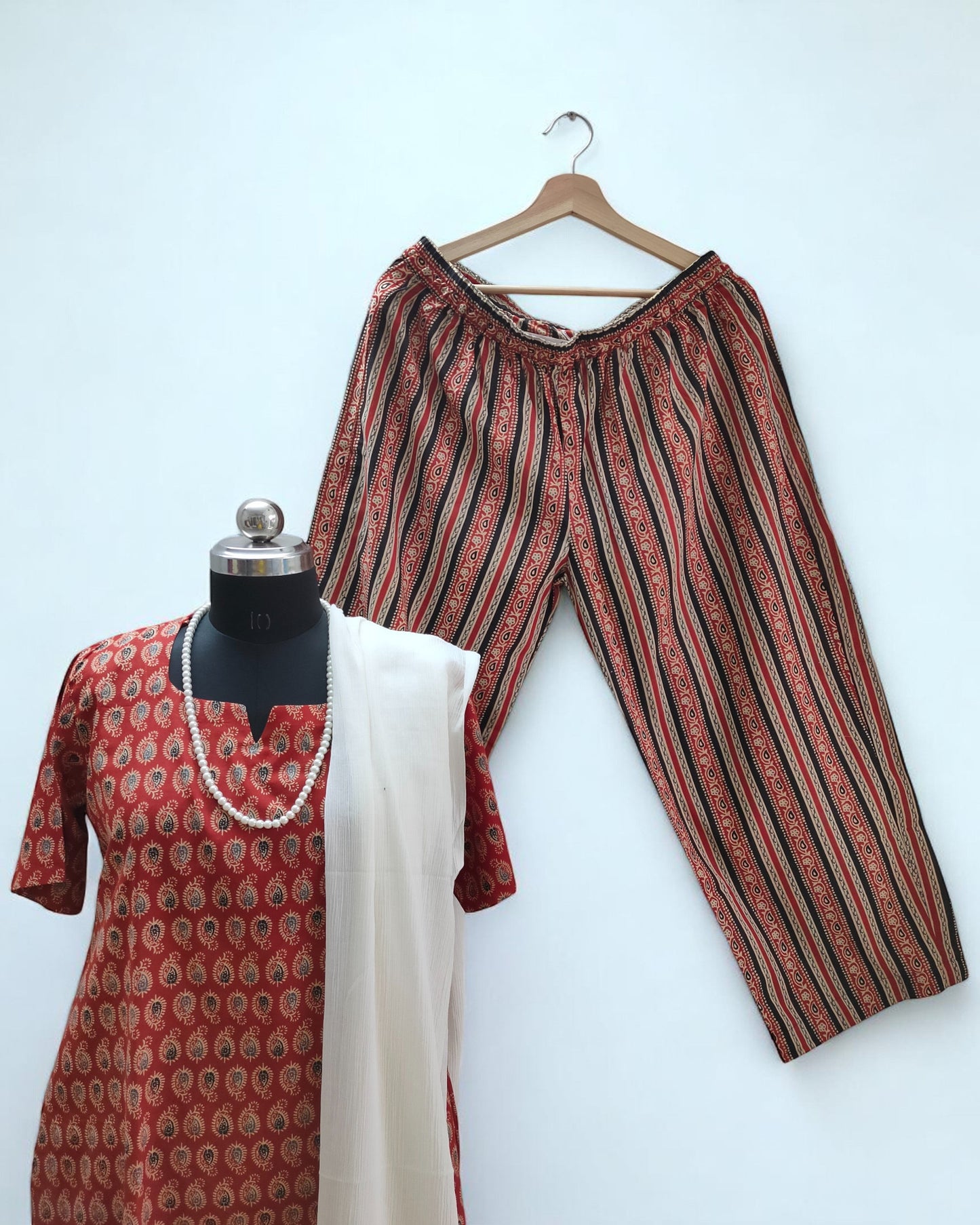 Kalamkari Cotton palazzo sets