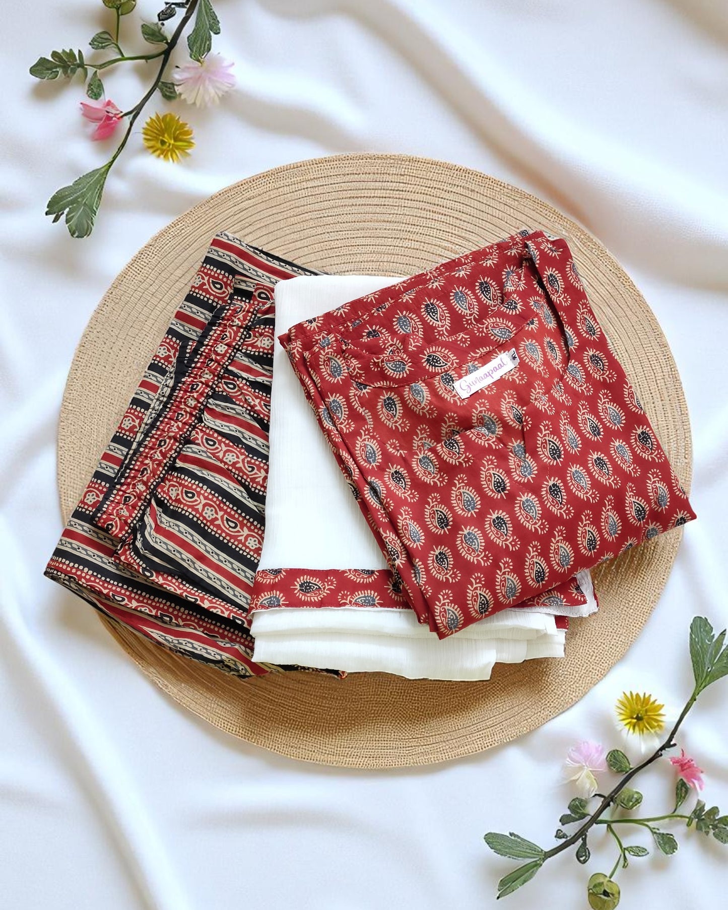 Kalamkari Cotton palazzo sets