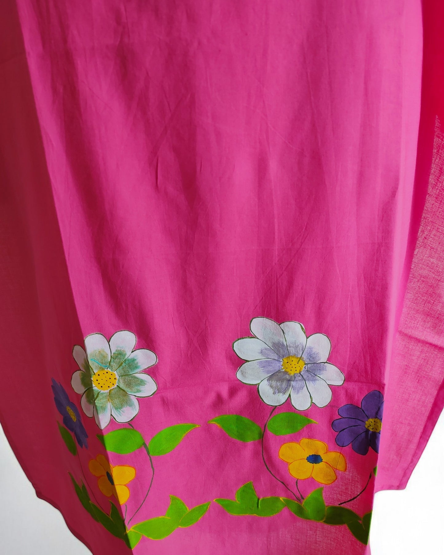 Handpainted Pink Palazzo suits