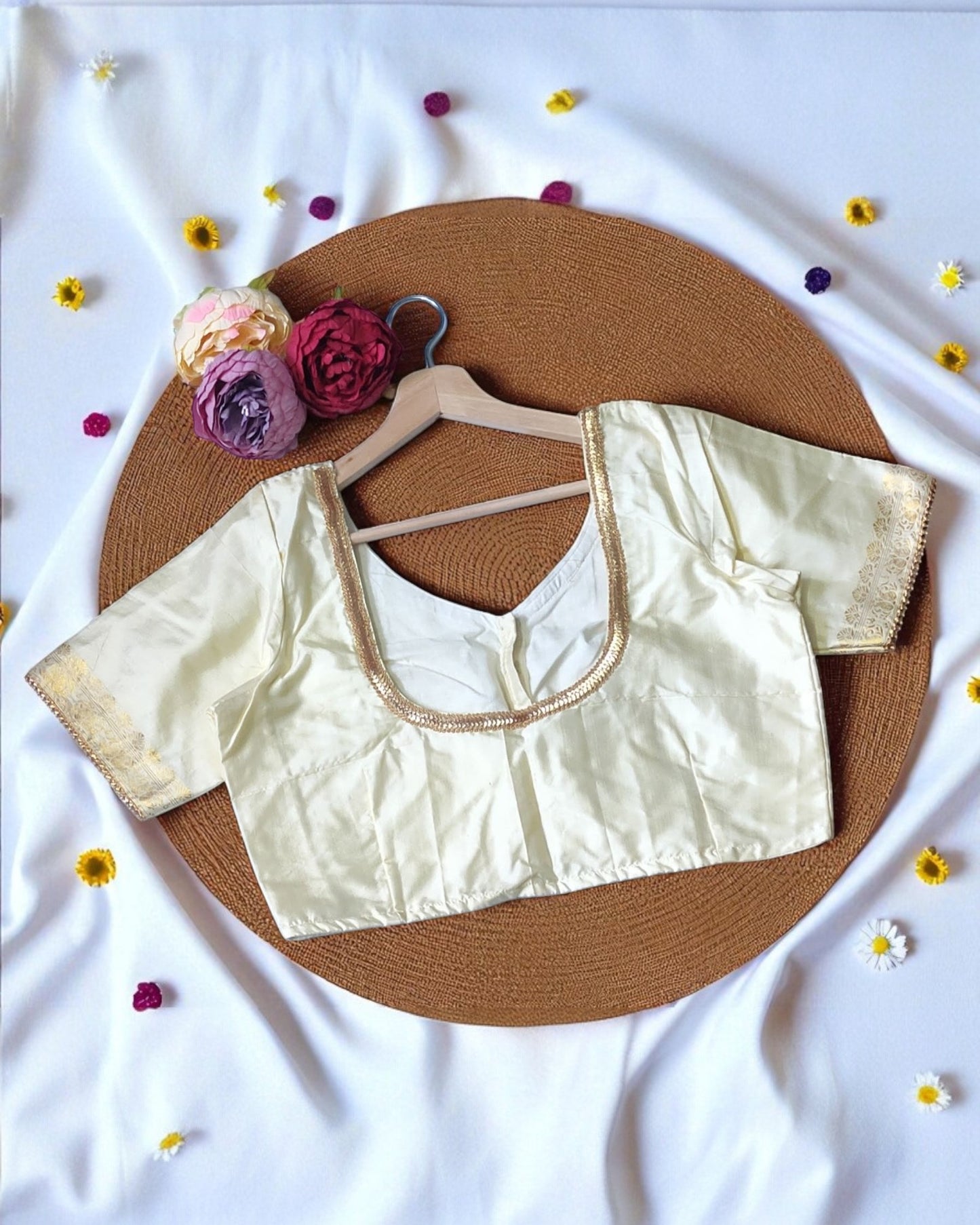 Kumudini Pure Mulberry Silk Blouse