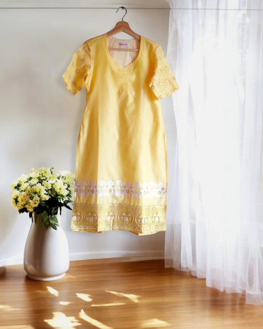 Singkhap Cotton Silk Kurti
