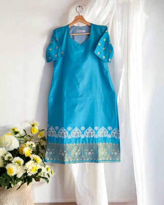 Singkhap Light Blue Kurti
