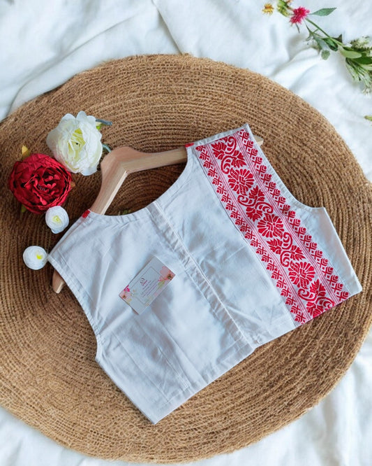 Handloom Gamocha Blouse
