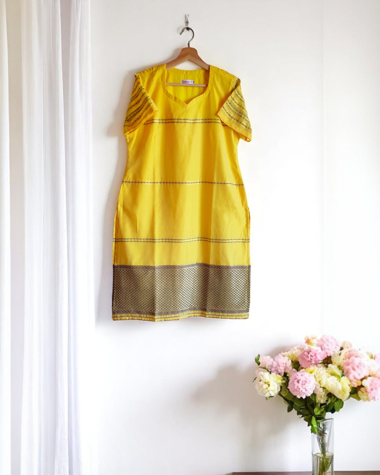 Champa Cotton Silk Kurti