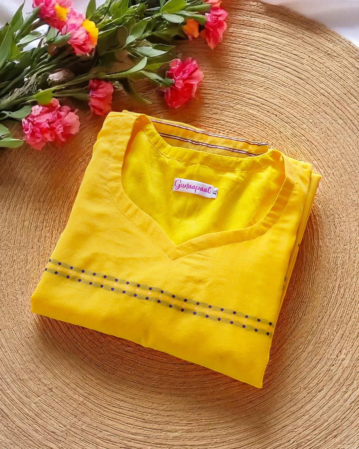 Champa Cotton Silk Kurti