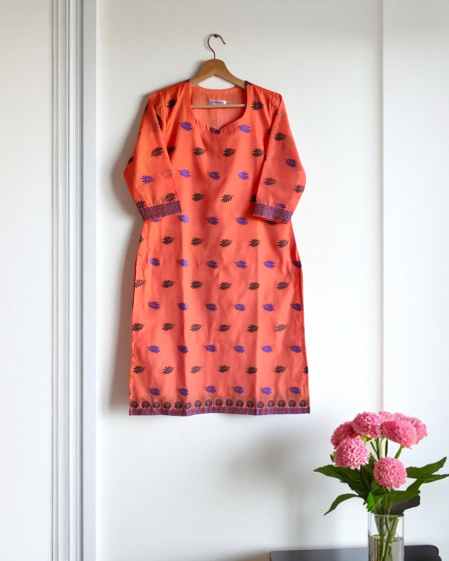 Pallavi Cotton Silk Kurti