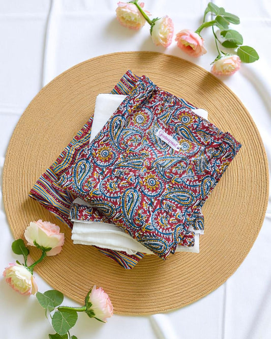Kalamkari Cotton palazzo sets