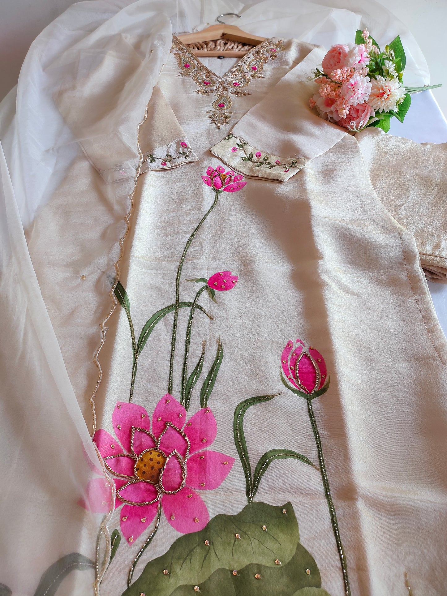 Kamalika Hand Painted Suits